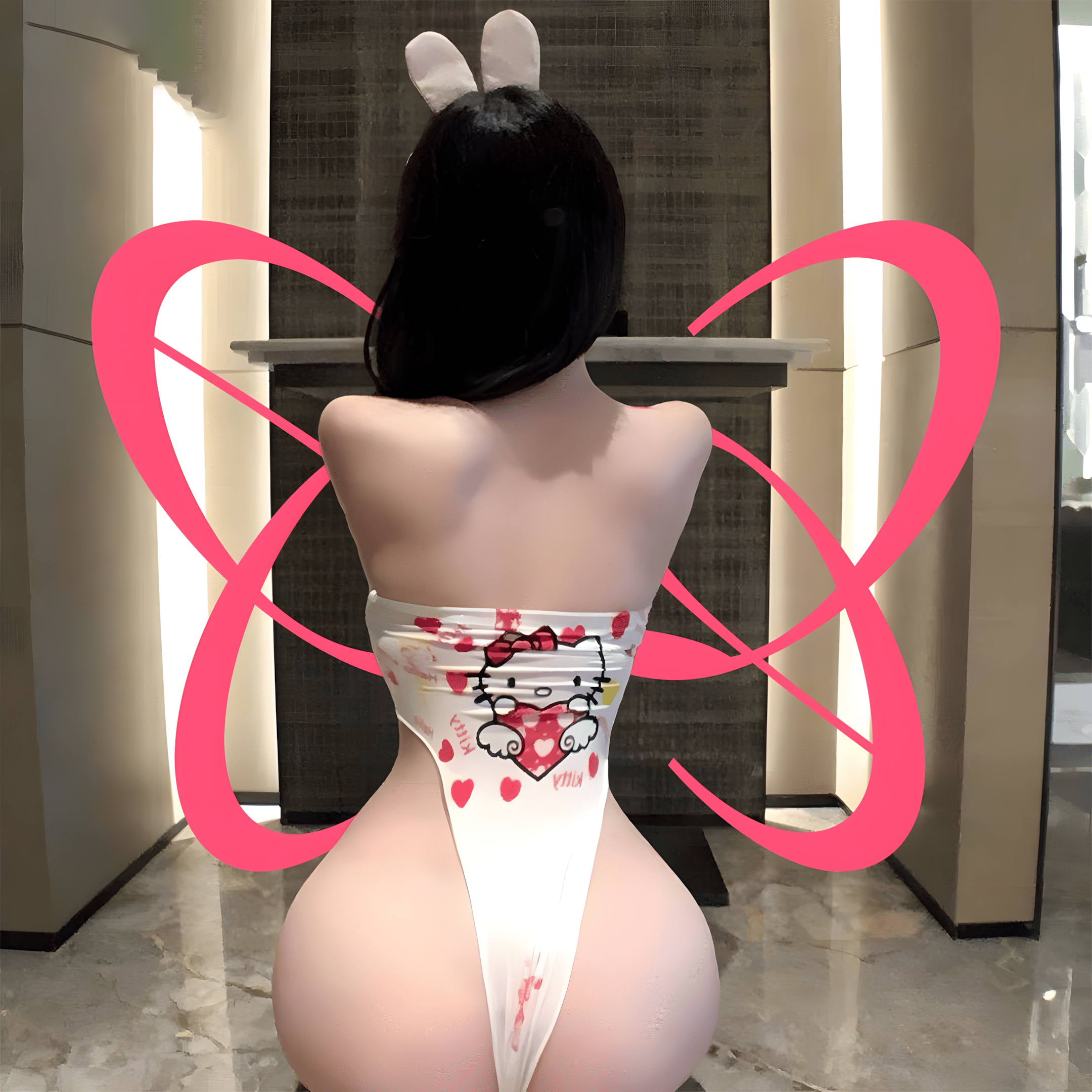 Adorable Hello Kitty Bodysuit - Elustic - 3