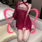 Ancient Hanfu Ji Ling'Er Appearance Pajamas Set - Elustic - 2