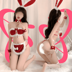 Christmas Seductive Bunny Maid - Elustic - 2