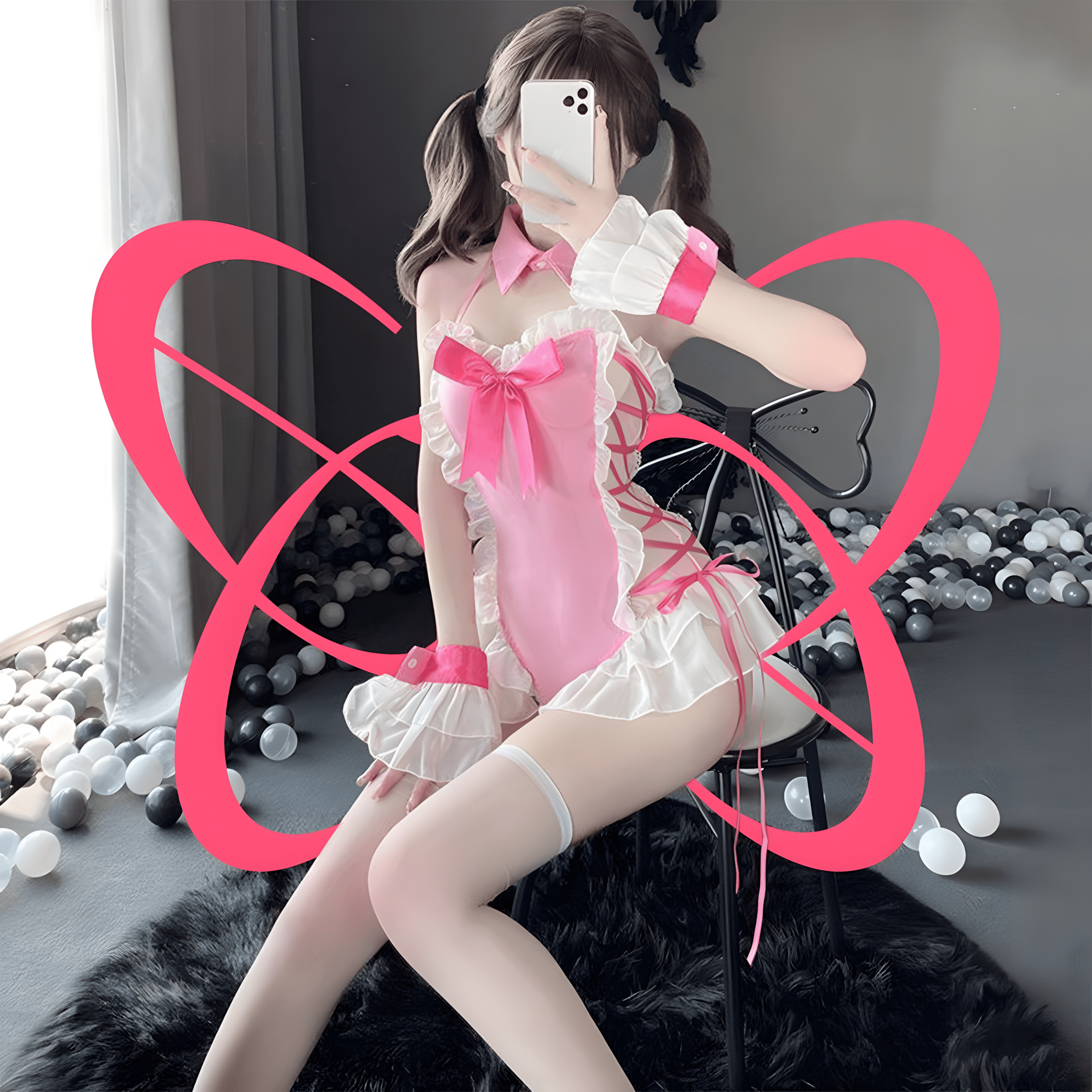 Cute Bunny Maid Uniform - Elustic - 1