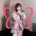 Kimono Japanese - style Bathrobe Set - Elustic - 1