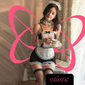 Lace French Maid Lingerie Set - Elustic - 1