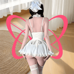 Lace-Trimmed Halter Dress Sweet Girl Next Door Outfit - Elustic - 3
