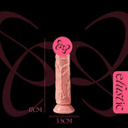 Realistic Silicon DIldo - Elustic - 5