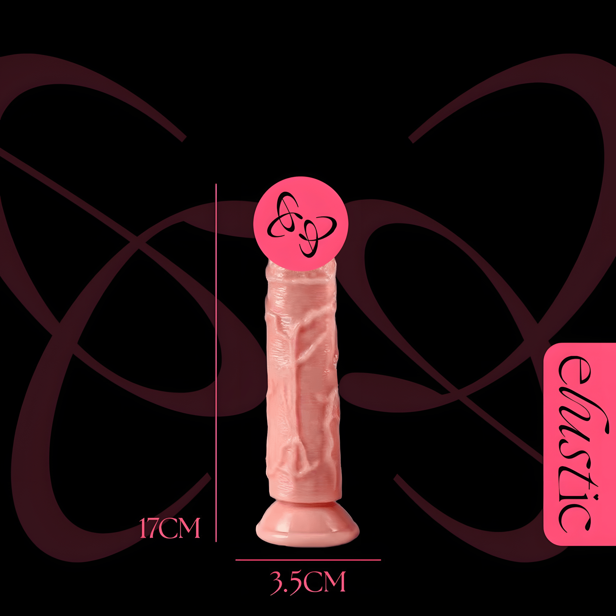 Realistic Silicon DIldo - Elustic - 5