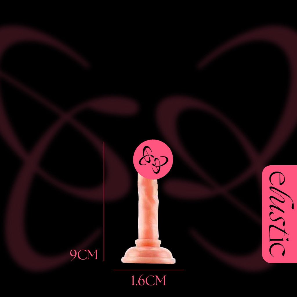 Realistic Silicon DIldo - Elustic - 2