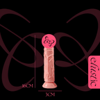 Realistic Silicon DIldo - Elustic - 6