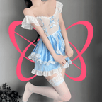 Seductive Cute Maid Costume - Elustic - 2