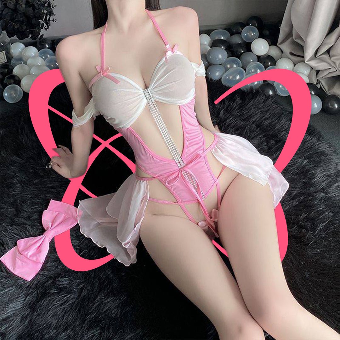 Sexy Maid Outfit Sleepwear - Elustic - 2