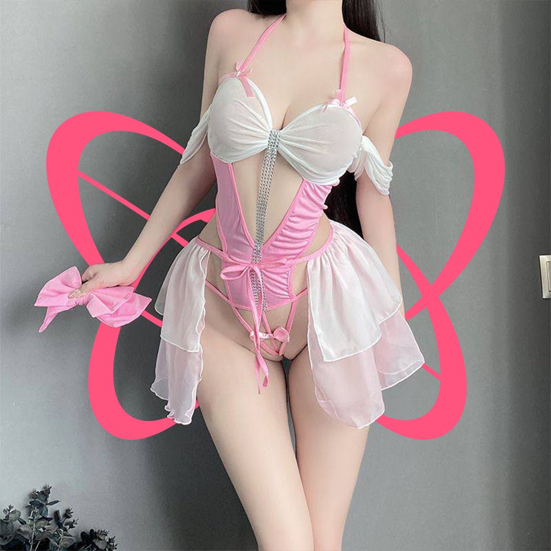 Sexy Maid Outfit Sleepwear - Elustic - 1