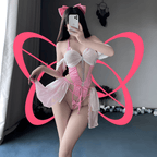 Sexy Maid Outfit Sleepwear - Elustic - 4