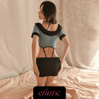 Sky - High Air Stewardess Lingerie Set - Elustic - 2
