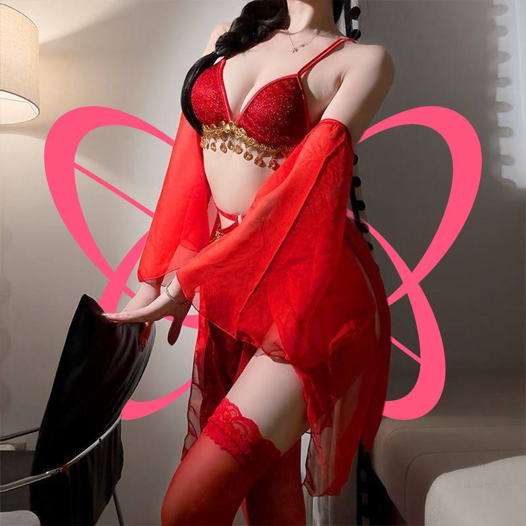 Tempting Aladdin Ancient Style Cheongsam - Elustic - 4