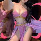 Tempting Aladdin Ancient Style Cheongsam - Elustic - 1