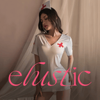 White Nurse Open Back Mini Dress - Elustic - 1